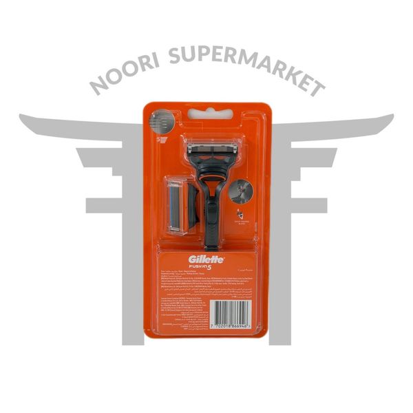 خودتراش مردانه 5 لبه ژیلت فیوژن 5 با تیغ یدک – Gillette Fusion5 Razor