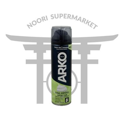 فوم اصلاح آرکو ضد حساسیت و تحریک پوست 200 میل — Arko Anti-Irritation