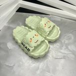 دمپایی بچه گانه مدل پاندا زیتون کد 3364230