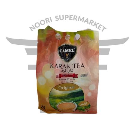 چای کرک فوری بدون شکر کمل مدل اورجینال 25 عددی  Camel Original Karak Tea