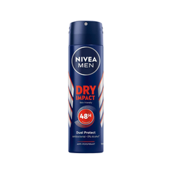 اسپری بدن ضد تعریق مردانه نیوا مدل Dry Impact اورجینال 150 میل