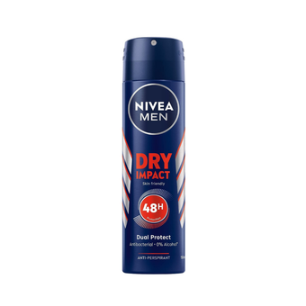 اسپری بدن ضد تعریق مردانه نیوا مدل Dry Impact اورجینال 150 میل