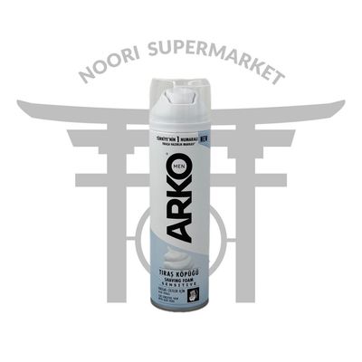 فوم اصلاح آرکو مخصوص پوست حساس با آلوئه‌ورا – Arko Men Sensitive Shaving Foam