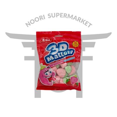 مارشمالو سه‌بعدی توت‌فرنگی ارکو – Erko 3D Strawberry Mallow