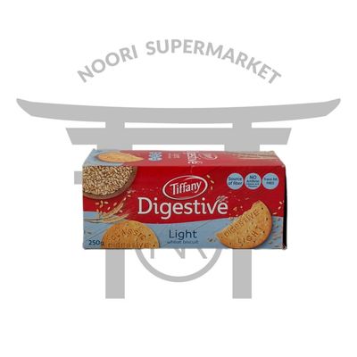 بیسکویت دایجستیو لایت تیفانی 250 گرم – Tiffany Digestive Light