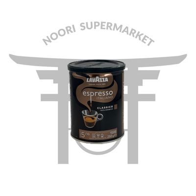 قهوه آسیاب‌شده لاوازا اسپرسو ایتالیانو کلاسیکو 250 گرم — Lavazza Espresso Italiano Classico