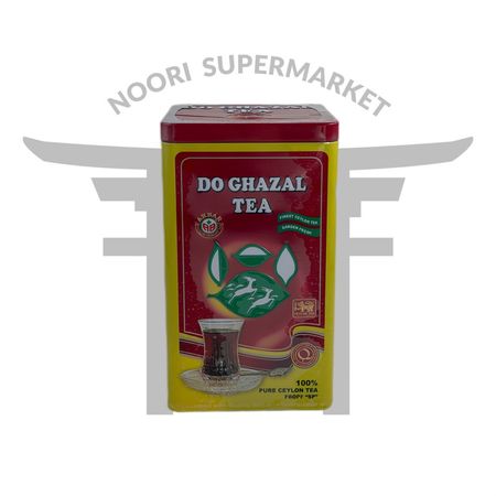 چای سیاه سیلان دو غزال قرمز فلزی 450 گرم Do Ghazal Pure Ceylon Tea