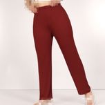 خرید شلوار راحتی قواره بزرگ Bershka | شلوار خانگی شیک در 8 رنگ متنوع(زرشکی)