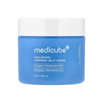 کرم ژلی هیالورونیک و سرامید مدیکیوب Medicube Hyaluronic Ceramide Jelly Cream