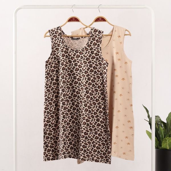 پیراهن نخی آستین حلقه‌ای مدل ساحلی در رنگ‌های متنوع در شین دخت