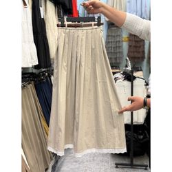 دامن کتان سیلک کد 8107