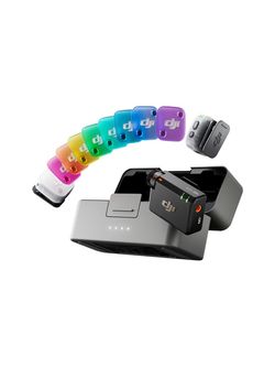 میکروفون یقه‌ای دی‌جی‌آی مدل DJI Mic Mini 2 دو کاربره دو میکروفون + گیرنده موبایل و کیس شارژ