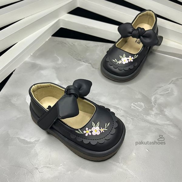 کفش مجلسی دخترانه طرح گلدوزی مدل A.Baby کد 2741456