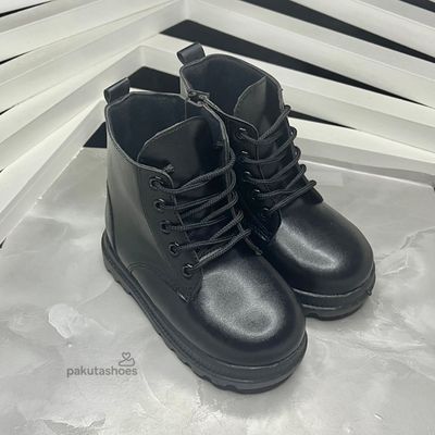 بوت ورتو بچگانه چرمی کد 2322948