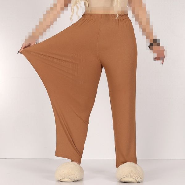 شلوار راحتی زنانه مدل برشکا (Bershka) سایز بزرگ؛ در 8 رنگ جذاب (کرم)