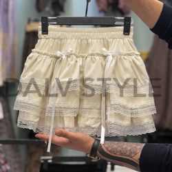 دامن کوتاه مخمل کد 085