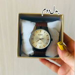 ساعت مردانه Glamee بند چرم