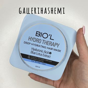 ماسک مو نرم کننده بیول مدل HYDRO THERAPY مناسب برای انواع مو حجم 220 میلی لیتر