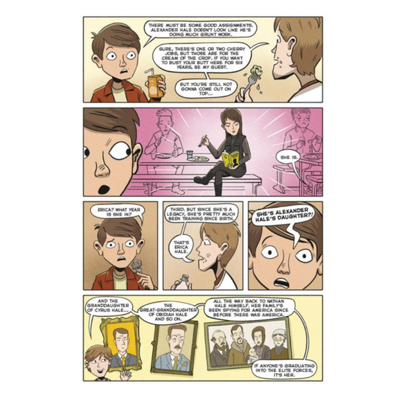 کتاب مدرسه جاسوسی Spy School The Graphic novel