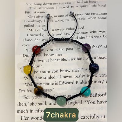 دستبند هفت چاکرا بافت