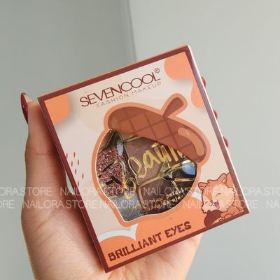 پالت سایه فندوقی اورجینال  Sevencool