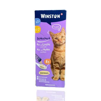 پک بستنی وینستون با طعم ماهی و مرغ