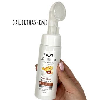 فوم شست‌وشوی صورت بیول مدل JOJOBA OIL مناسب برای پوست‌های خشک و معمولی حجم 200 میلی‌لیتر