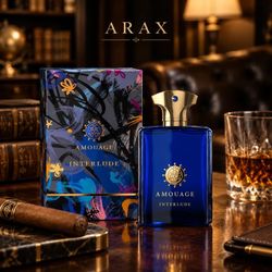 عطر ادکلن فول باکس آمواژ اینترلود باتل 100 میل (یک به یک برابر نسخه اورجینال)