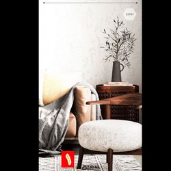 کاغذ دیواری سفید ساده قابل شستشو خارجی