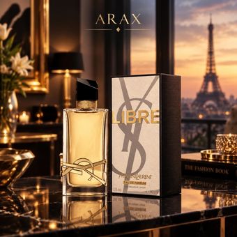 عطر ادکلن فول باکس ایوسن لورن لیبره باتل 90 میل (یک به یک برابر نسخه اورجینال)