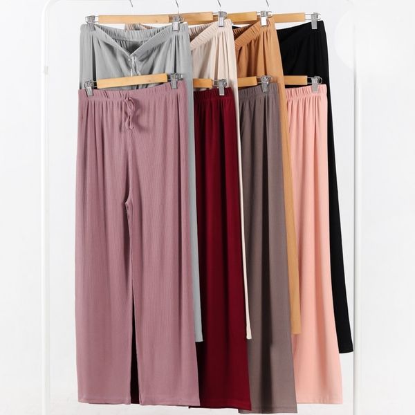 شلوار راحتی زنانه مدل برشکا (Bershka) سایز بزرگ؛ در 8 رنگ جذاب (کرم)