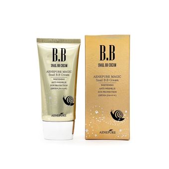 بی‌بی کرم حلزون Aenepure مَجیک – SPF50+ PA+++  (BB کرم جادویی حلزون انی‌پیور)