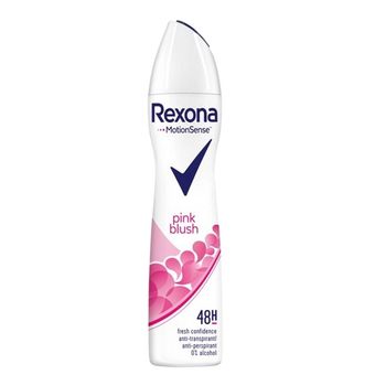 اسپری ضد تعریق رکسونا زنانه 48 ساعته  Rexona مدل pink blush حجم 200 میل