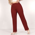 شلوار راحتی سایز پلاس برشکا _ شتری