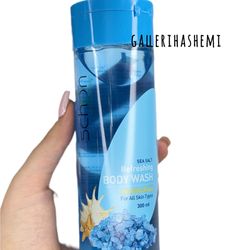 شامپو بدن شون مدل نمک دریا با رایحه خنک مناسب برای انواع پوست حجم 300 میلی لیتر