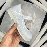 کفش مجلسی دخترانه ورنی مدل پاپیونی کد 2766466