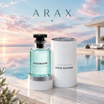 عطر ادکلن فول باکس لویی ویتون ایمجینیشن باتل 100 میل (یک به یک برابر نسخه اورجینال)