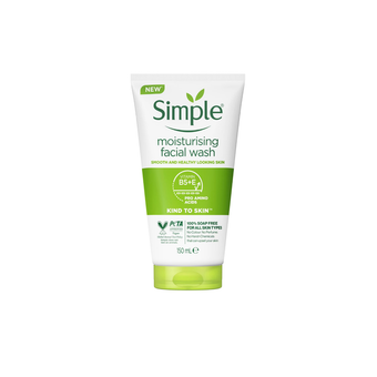 ژل شستشو صورت Moisturising Facial Wash سیمپل حجم 150 میل