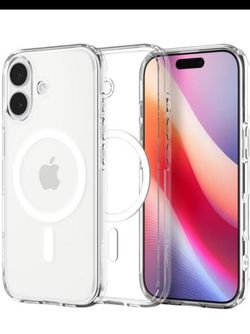 قاب تمام شفاف مگسیف مناسب ایفون 17/17پرو/17پرومکس