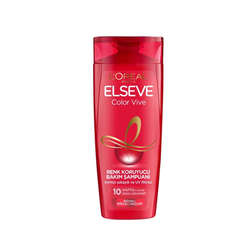 شامپو لورال مدل السیو ( LOREAL ELSEVE ) قرمز مخصوص موهای رنگ شده حجم 360 میلی