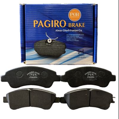 لنت ترمز چرخ جلو 206تیپ‌پنج،207 PagiroBrake
