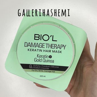 ماسک مو بیول مدل Damage Therapy مناسب برای موهای آسیب دیده حجم 220 میلی لیتر