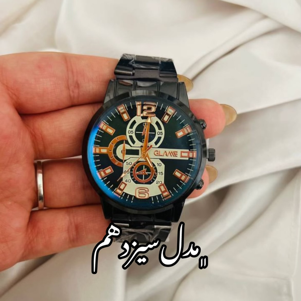 ساعت مردانه GLAME بند فلزی