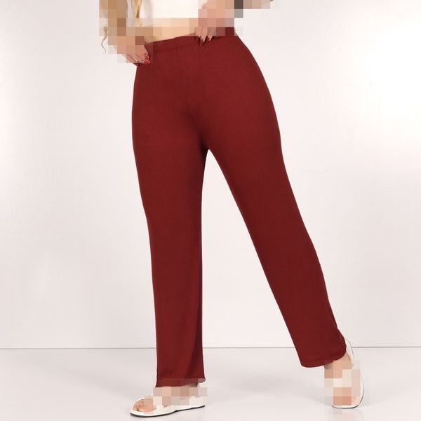 شلوار راحتی سایز پلاس برشکا _ مشکی