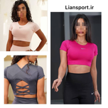 کراپ پشت ضربدری نایکی زنانه