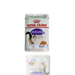 پوچ گربه عقیمشده رویال کنین مدل Sterilised در ژله (Royal Canin Sterilised in Jelly)