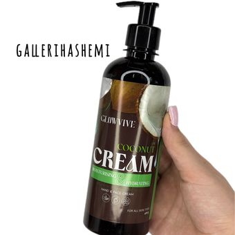 کرم مرطوب کننده و آبرسان نارگیل گلووایو