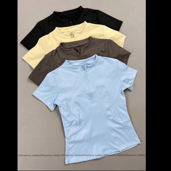 نیم زیپ آستین کوتاه