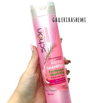 شامپو ضد ریزش مو شون مدل Rose & Rosemary حجم 400 میلی‌لیتر