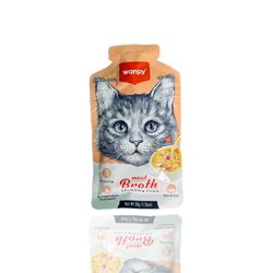 غذای گربه ونپی با طعم سالمون و تن – Wanpy Meat Broth Salmon & Tuna